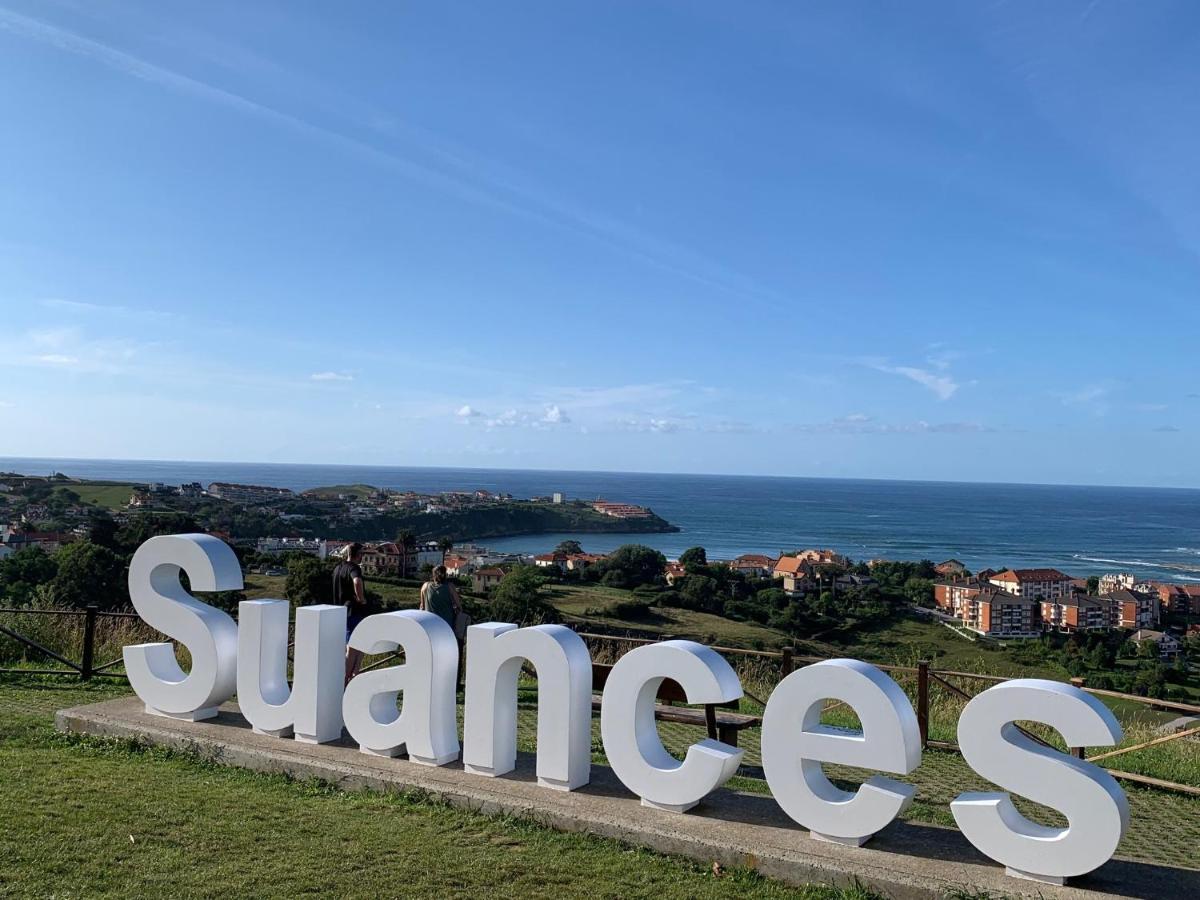 Apartamento Faro De Suances Luaran gambar