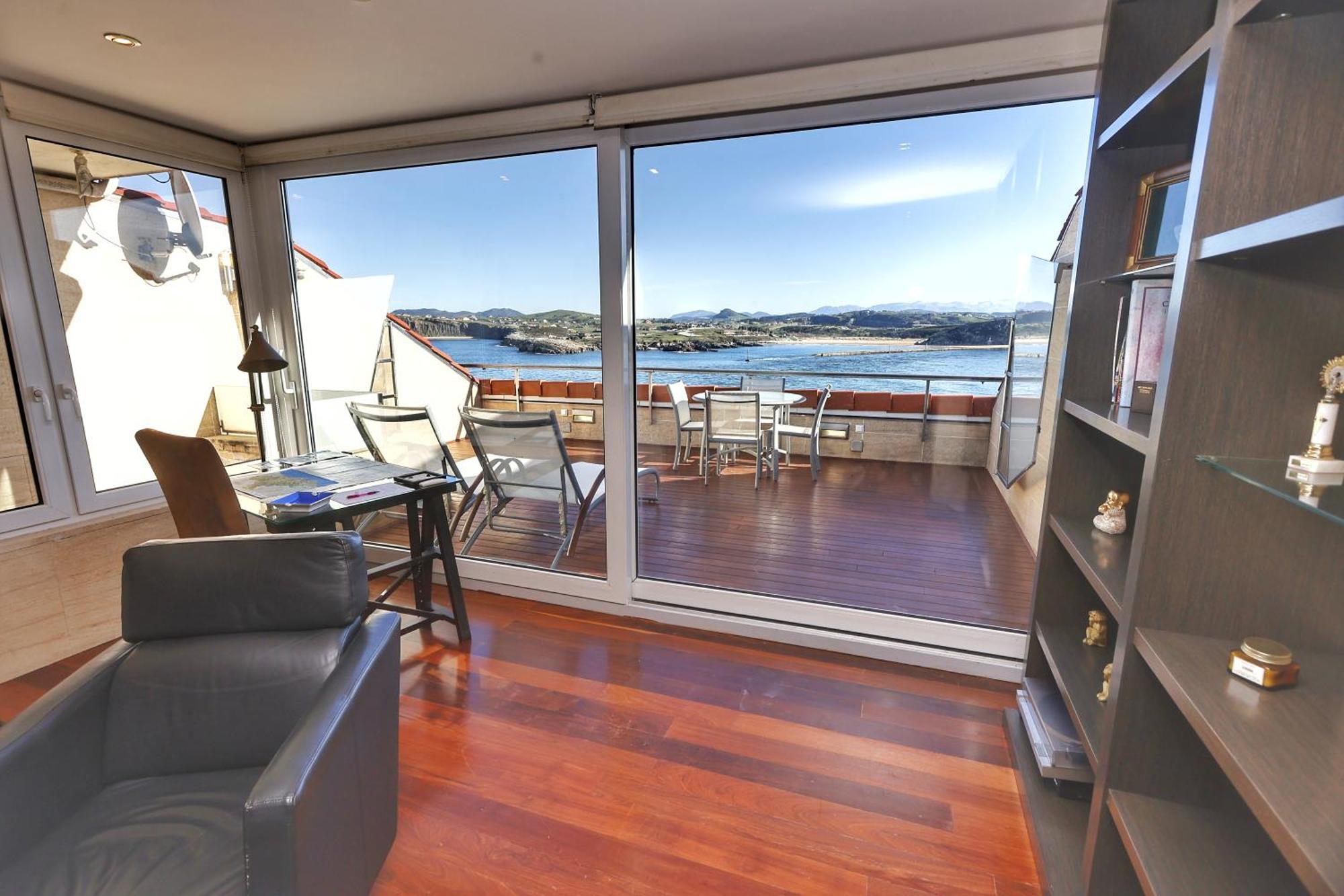 Apartamento Faro De Suances Luaran gambar