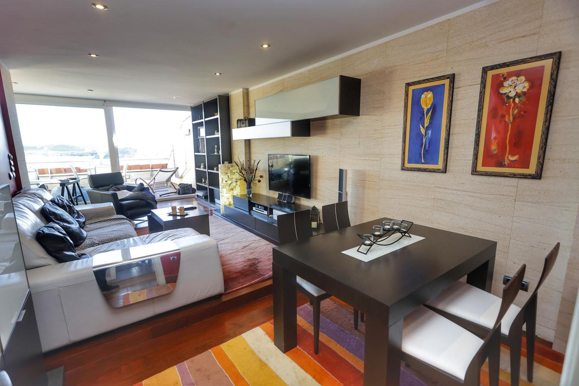 Apartamento Faro De Suances Luaran gambar