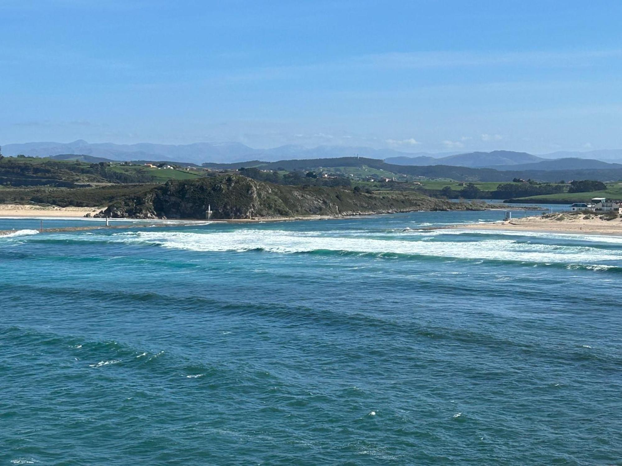 Apartamento Faro De Suances Luaran gambar